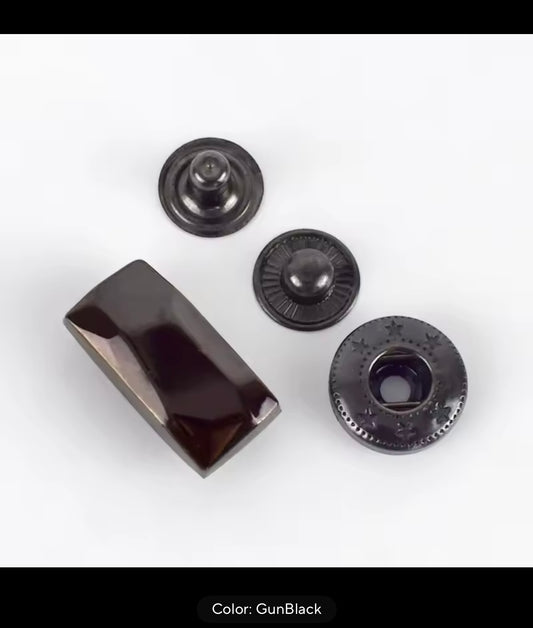 Beveled 15mm Fashion Snap