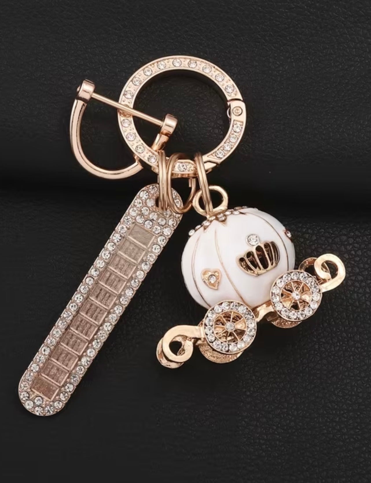 Carriage Bag Charm