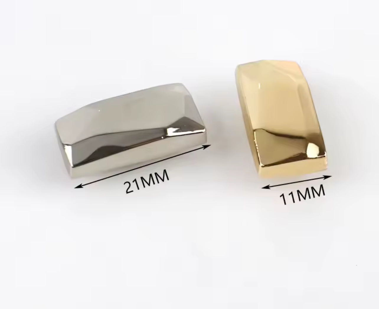 Beveled 15mm Fashion Snap