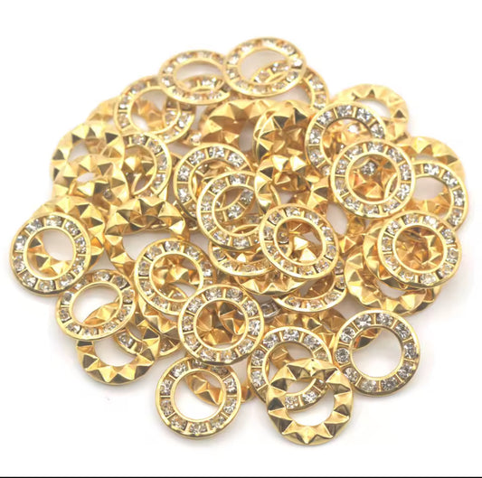 22mm Rhinestone Grommet