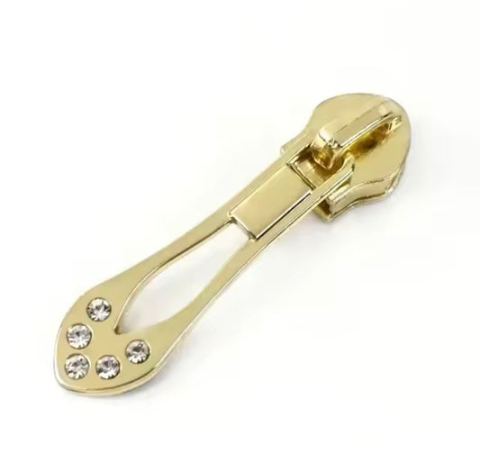 Rhinestone Zipper Pull