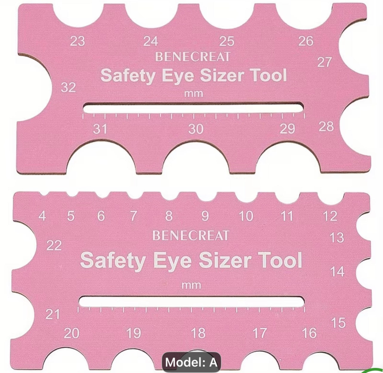Rivet measuring tool – Wild Pony Designs