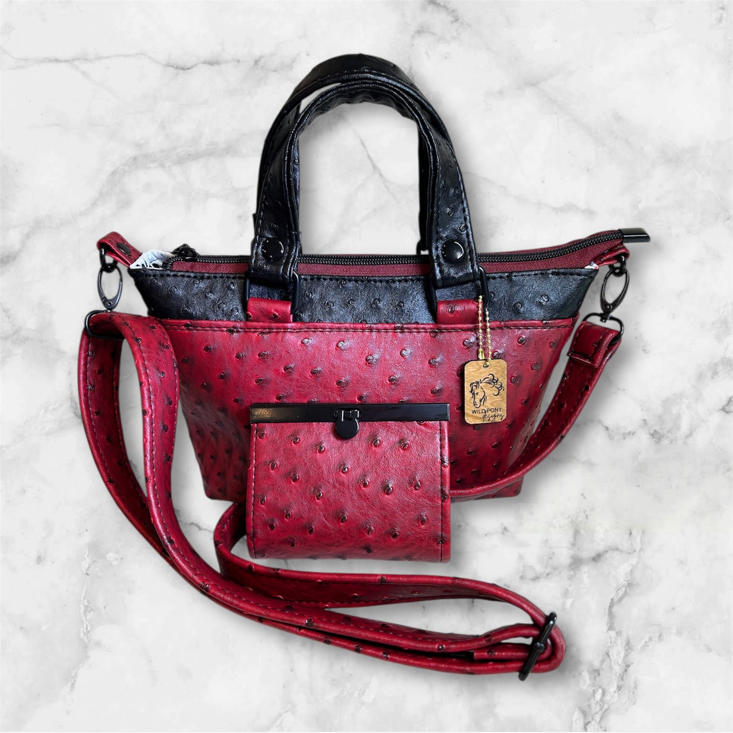 Totini Tote and matching Accordion Wallet